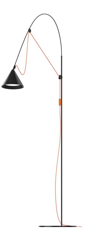 Ayno L Floor lamp Orange Midgard SINGLE PIECES